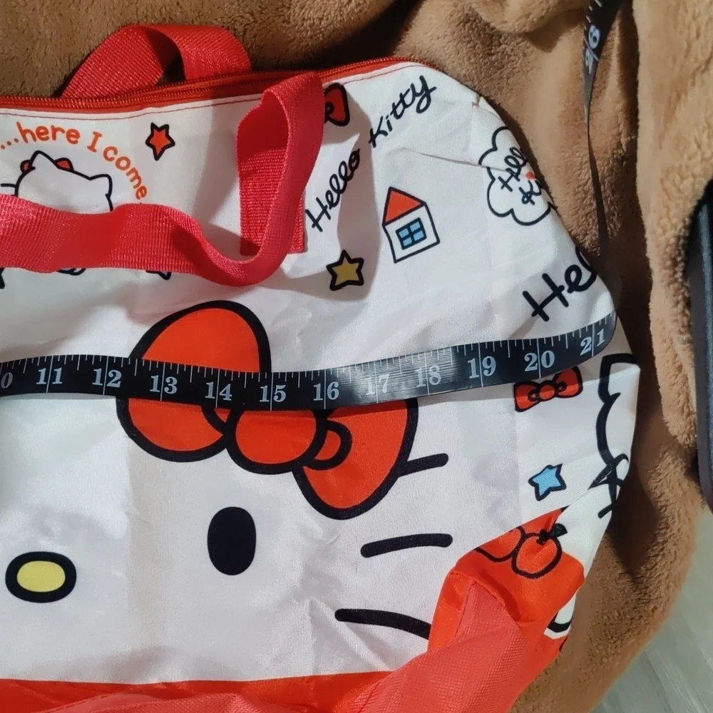 Hello Kitty Kids Bag • Red & White School Set • Matching Pencil Case • Cute Gift